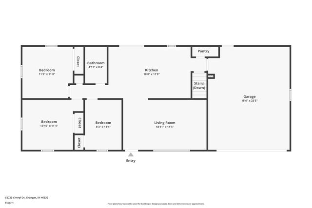 52233 Cheryl Drive, Granger, IN 46530