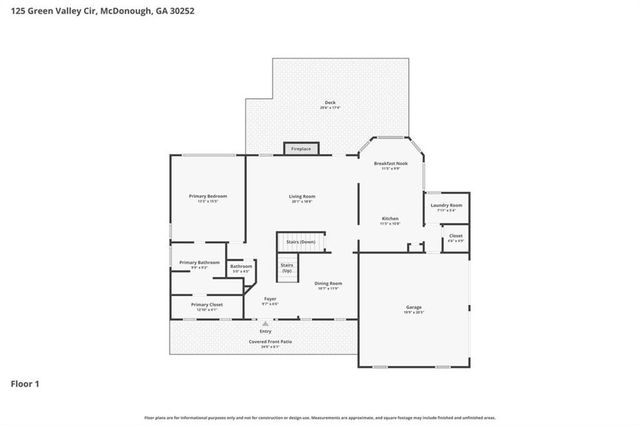 125 Green Valley Circle, Mcdonough, GA 30252