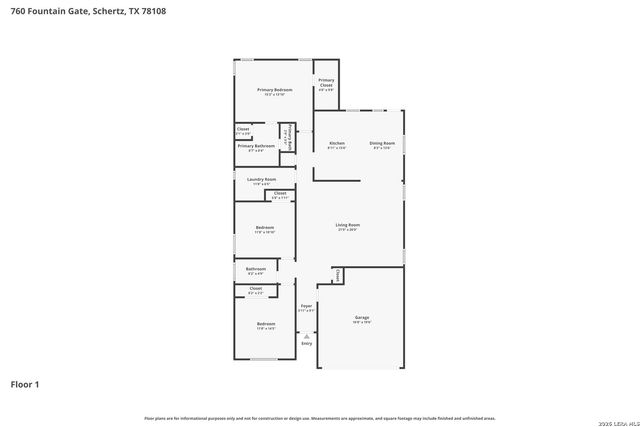 760 Fountain Gate, Schertz, TX 78108