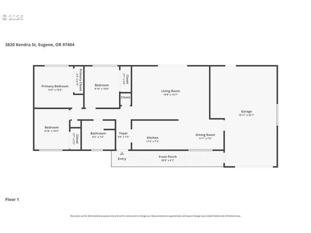 3820 KENDRA St, Eugene, OR 97404
