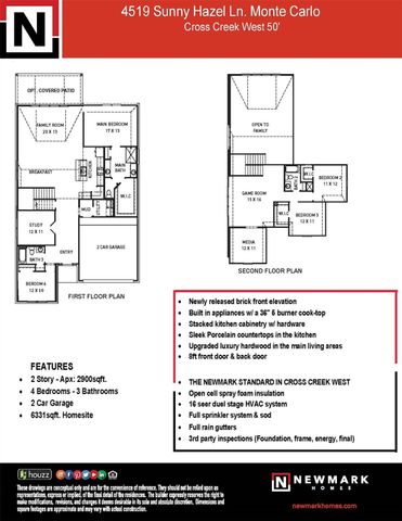 4519 Sunny Hazel Lane, Fulshear, TX 77441