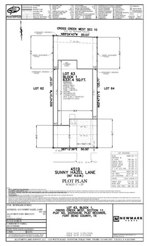 4519 Sunny Hazel Lane, Fulshear, TX 77441