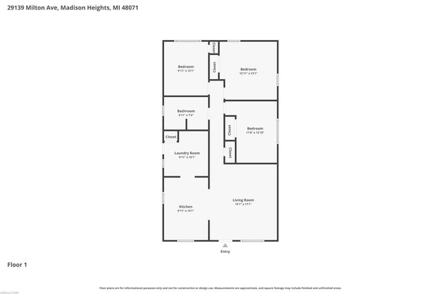 29139 Milton Avenue, Madison Heights, MI 48071