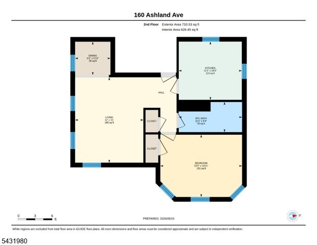 160 Ashland Ave, Bloomfield Twp., NJ 07003