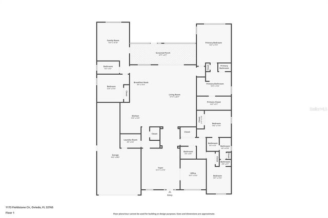 1173 FIELDSTONE CIRCLE, Oviedo, FL 32765