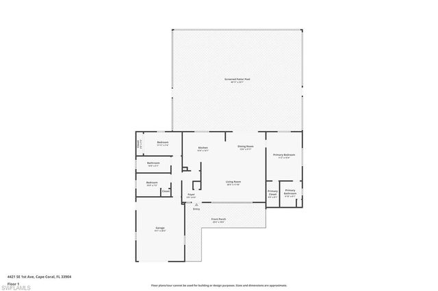 4421 SE 1st AVE, Cape Coral, FL 33904