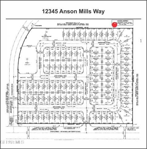 12345 Anson Mills Way, El Paso, TX 79934