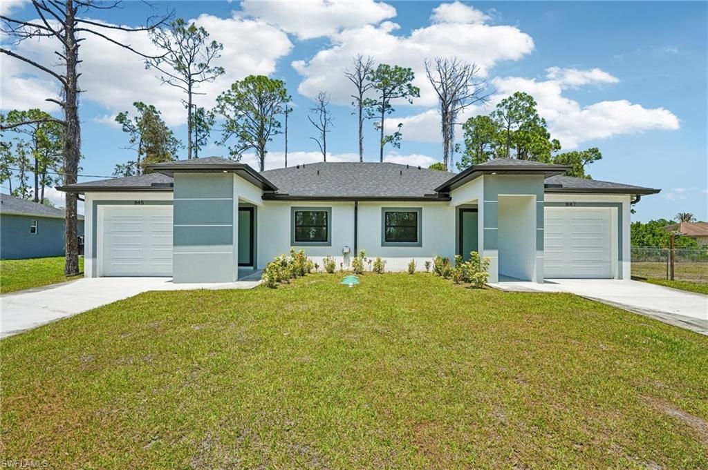 845-847 Meadow RD, LEHIGH ACRES, FL 33973 — exterior