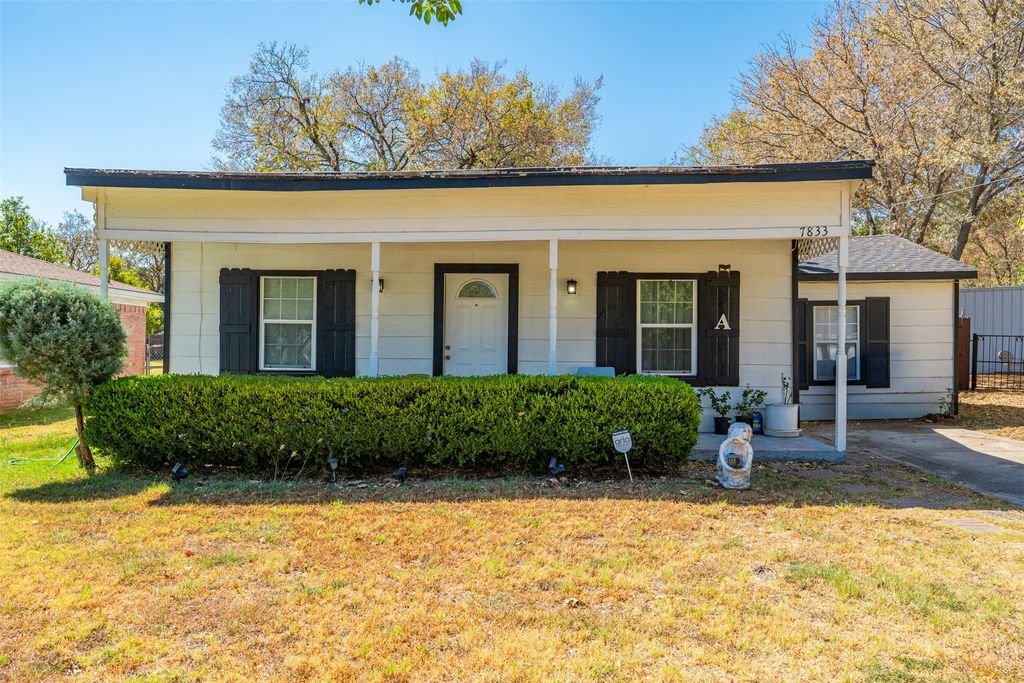 7833 Tacoma Drive, White Settlement, TX 76108 — exterior