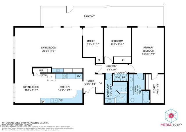 111 S Orange Grove Boulevard 105, Pasadena, CA 91105
