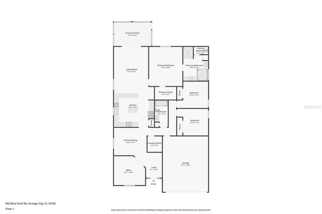 592 BLUE PARK ROAD, Orange City, FL 32763