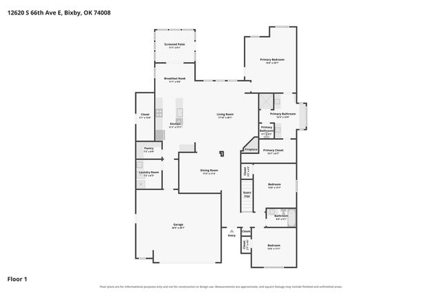 12620 S 66th East Avenue, Bixby, OK 74008