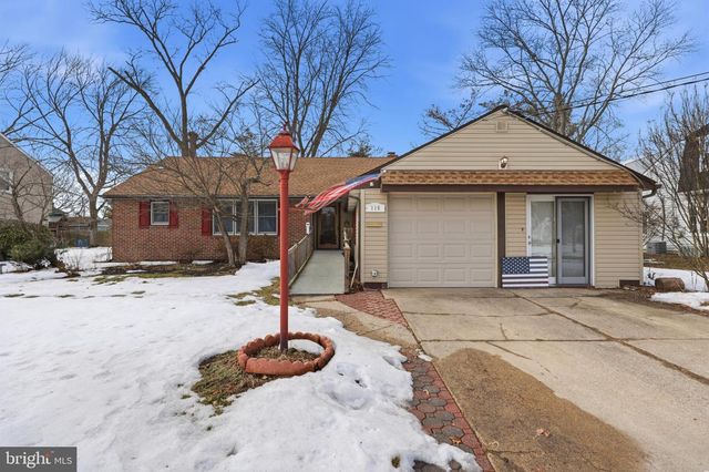 116 PINE VALLEY RD, Cherry Hill, NJ 08034