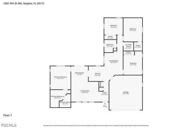 1281 9th ST SW, Naples, FL 34117