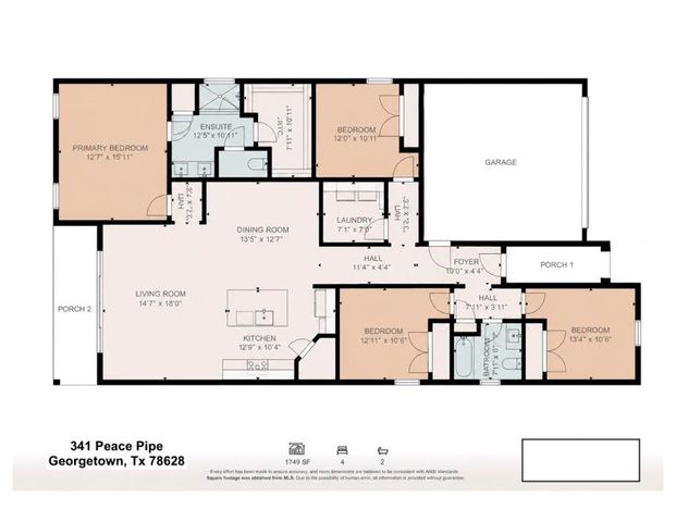 341 Peace Pipe WAY, Georgetown, TX 78628