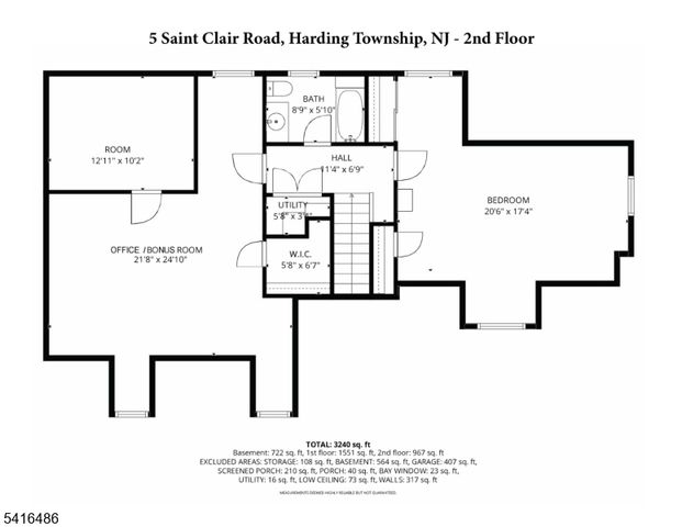 5 Saint Clair Rd, Harding Twp., NJ 07960