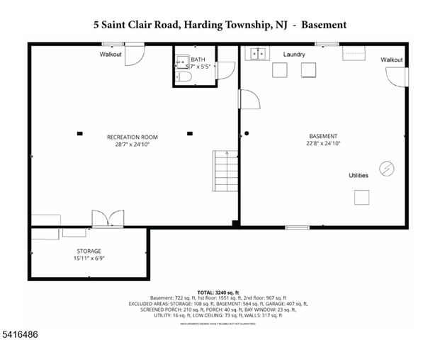 5 Saint Clair Rd, Harding Twp., NJ 07960