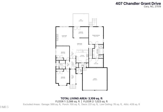 407 Chandler Grant Drive, Cary, NC 27519