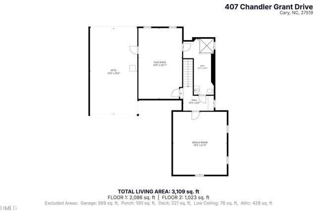 407 Chandler Grant Drive, Cary, NC 27519