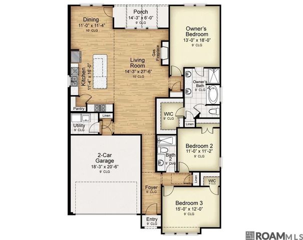 14425 Belle Maison Dr, Gonzales, LA 70737