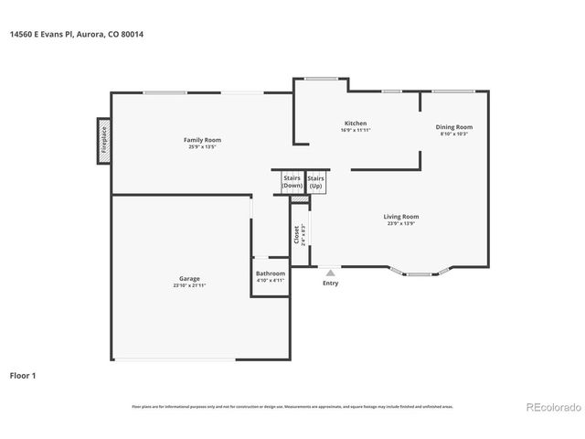 14560 E Evans Pl, Aurora, CO 80014