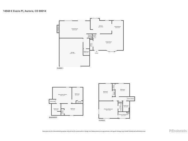 14560 E Evans Pl, Aurora, CO 80014