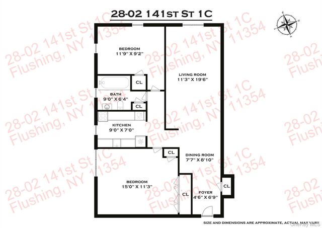 28-02 141st Street 1C, Flushing, NY 11354