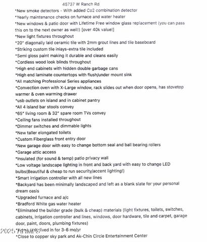 45737 W RANCH Road, Maricopa, AZ 85139