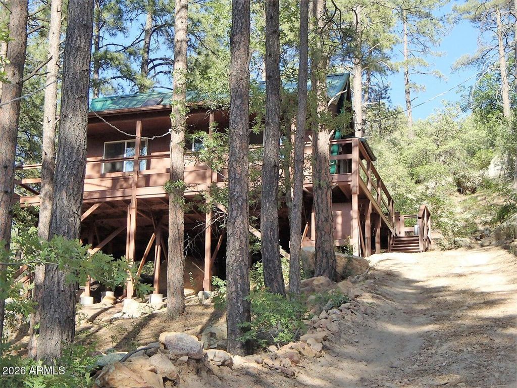 Image 4 of property listing at 7345 E CROWN KING Road, Crown King, AZ 86343