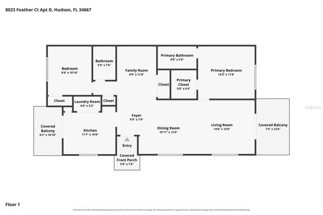8023 FEATHER COURT D, Hudson, FL 34667