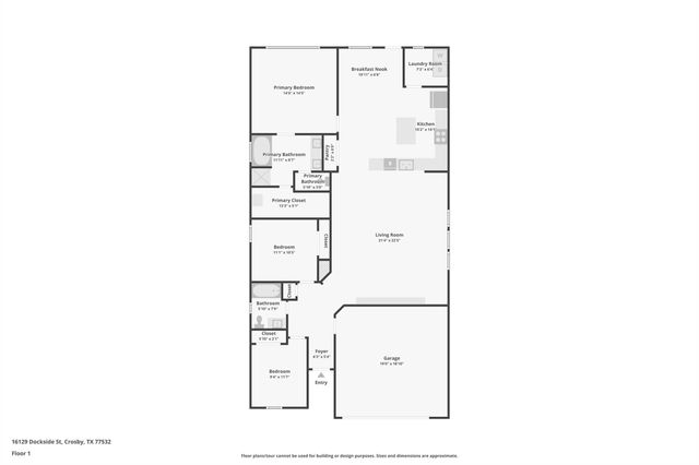 16129 Dockside Street, Crosby, TX 77532