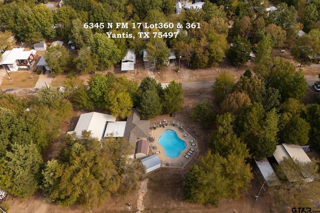 6345 N FM 17 Lot 360 & 361, Yantis, TX 75497