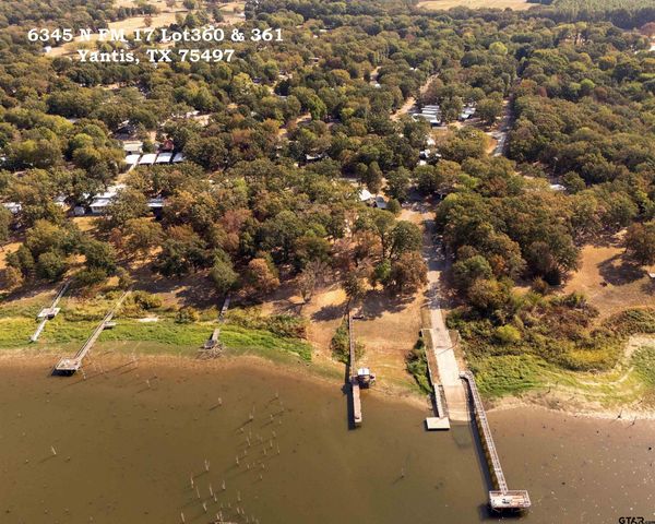 6345 N FM 17 Lot 360 & 361, Yantis, TX 75497
