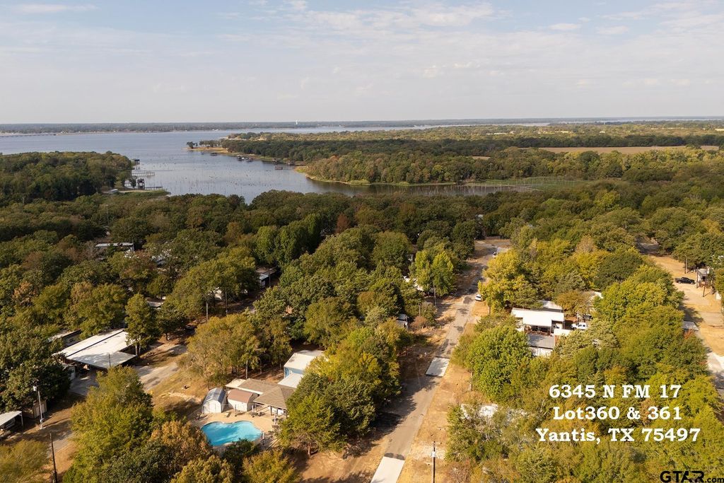 6345 N FM 17 Lot 360 & 361, Yantis, TX 75497