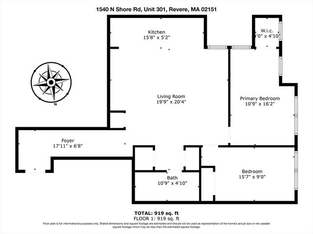 1540 N Shore Road 302, Revere, MA 02151