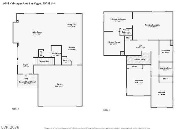 9782 Valmeyer Avenue, Las Vegas, NV 89148