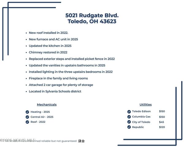 5021 Rudgate Boulevard, Toledo, OH 43623