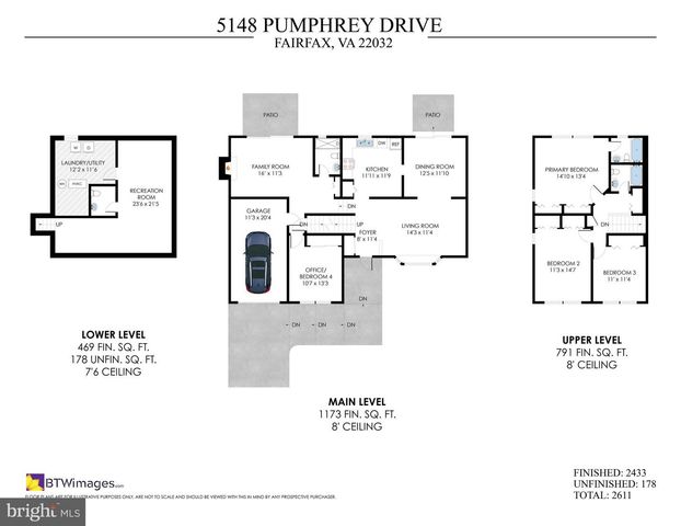5148 PUMPHREY DR, Fairfax, VA 22032