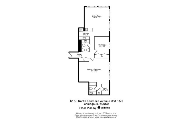 6150 N Kenmore Avenue 15B, Chicago, IL 60660