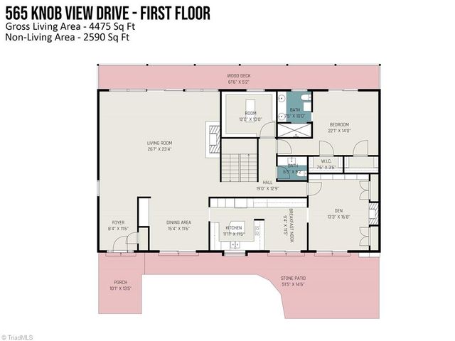 565 Knob View Drive, Winston-salem, NC 27104