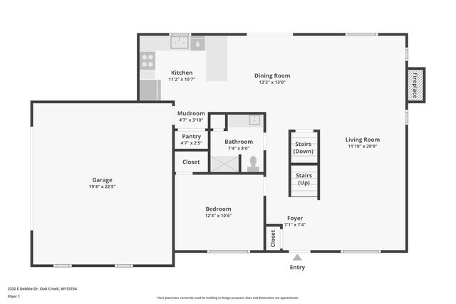 3332 E Debbie DRIVE, Oak Creek, WI 53154