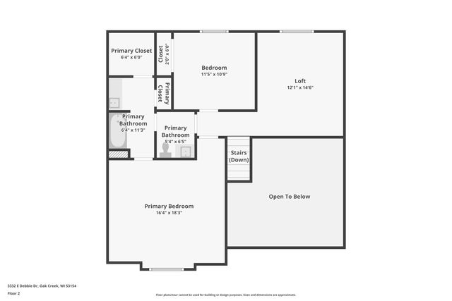 3332 E Debbie DRIVE, Oak Creek, WI 53154