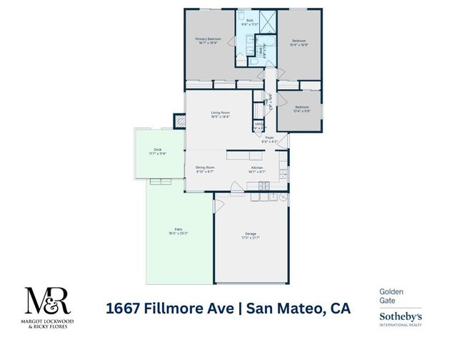 1667 Fillmore Avenue, San Mateo, CA 94403