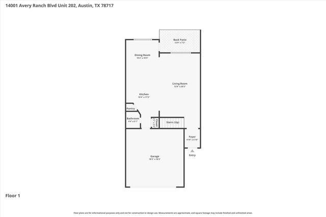 14001 Avery Ranch BLVD 202, Austin, TX 78717