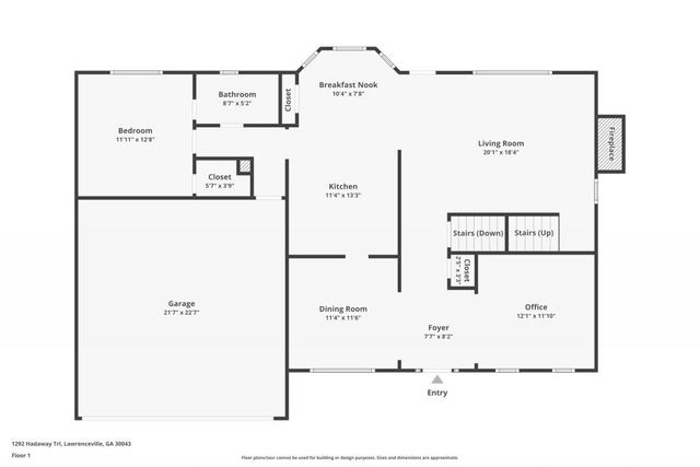 1292 Hadaway Trail, Lawrenceville, GA 30043