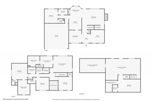 1292 Hadaway Trail, Lawrenceville, GA 30043