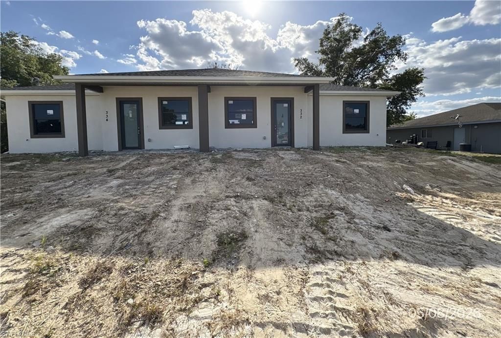 332/334 Gilbert AVE S, LEHIGH ACRES, FL 33973 — exterior