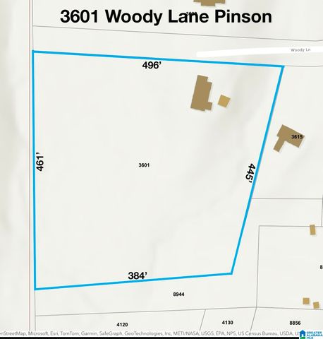 3601 WOODY LANE, Pinson, AL 35126