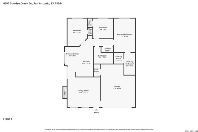4206 SUNRISE CREEK DR, San Antonio, TX 78244