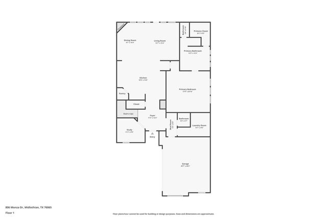 806 Monza Drive, Midlothian, TX 76065
